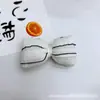 Lindo y Dulce Lazo con Volantes Flor de Algodón Tridimensional Accesorios Ropa Accesorios para Ropa de Bebé DIY