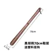 Madera de Nogal Negro Sin Agacharse Calzador Mango Largo Hogar Madera Maciza Mujeres Embarazadas Artefacto para Ponerse los Zapatos Calzador Largo de Madera