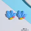 Dibujos Animados Resina Concha Marina Accesorios Pequeños Bricolaje Pegamento de Crema Agujero Hebilla de Zapato Papelería Taza de Agua Parche de Joyería Material
