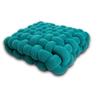 Amazon Almohada Nórdica Lana Tejida Cuadrada Tejida Cojín para Silla Cojín de Respaldo para Sofá Estilo Japonés