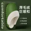 Pantuflas de Algodón Antideslizantes para Hombre, Pantuflas Peludas Calientes Espesadas de Terciopelo para Parejas, Zapatos de Algodón Antideslizantes para el Hogar de Otoño e Invierno para Mujer