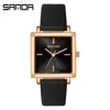 Nuevo Reloj Sanda para Mujer Cuadrado Pequeño 1067 Correa de Malla Reloj de Moda de Tendencia Casual Personalizado Esfera Pequeña