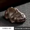 Conjunto de tampa e suporte para bule de chá de areia roxa, pet de chá sortudo, ornamentos de pet de chá de boutique, pode criar chá, brincar com chá, ornamentos de mesa de chá