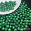 Cuentas Redondas Color Verde Jadeíta Cuentas Sueltas Venta al por Mayor Accesorios para Joyería de Jade DIY Piezas para Pulsera Collar Tamaños Mixtos Venta al por Mayor