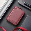 Bolsa de Cartões Masculina Anti-desmagnetização Bolsa para Cartão de Certificado Pequena Multi-cartões Porta-cartões de Alta Qualidade Grande Capacidade Porta-cartão de Habilitação Feminino