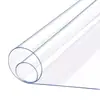 Alfombrilla Protectora de Escritorio de Vidrio Suave, Aislante Térmico y Resistente a Altas Temperaturas, Impermeable y a Prueba de Aceite, Transparente de PVC, Mesa de Café, Mesa de Comedor, Tablero de Cristal