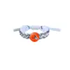 Pulseira Naruto Sharingan Unissex Trançada Acessórios Periféricos de Anime Estilo Casal Pingente Substituível