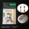 3 PCs em um pacote pequeno espaço de pesca do mar feijão feijão do mar espaço de pesca feijão do mar conector feijão do mar conector de feijão do mar