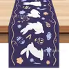 2026 Nuevo Camino de Mesa Estampado de Pascua Transfronterizo Amazon Atmósfera Festiva Mantel Decorativo Sala de Estar Mesa de Comedor Mantel Individual