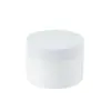 Frasco de Crema Blanco de 80g en Stock del Fabricante Botella de Plástico Pet de Boca Ancha Botella Vacía de Pared Gruesa Botella Dispensadora de Crema para Maquillaje Crema Sencilla