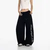 Pantalones de chándal casual de jazz para hombre y mujer, pantalones deportivos holgados para adelgazar de otoño, cómodos pantalones jogger de pierna ancha con caída