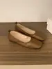 First Encounter Temporada 2026 Verão Novos Sapatos Baixos Femininos Sapatos Individuais Antiderrapante Solado Macio Pessoa Preguiçosa Slip-on Mocassins Fada Gentil