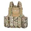 Chaleco Táctico de Ocho Piezas para Exteriores Bolsa de Accesorios de Liberación Rápida Almacenamiento Multifuncional Camuflaje de Campo Chaleco de Campo Secado Rápido