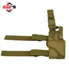Coldre Tático para Perna Outdoor Cs Pubg Coldre de Cintura Fan Militar Tornado Coldre de Arma de Saque Rápido Multifuncional Camuflado Bolsa de Perna