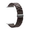 Para Apple Watch 5678910 Geração Pulseira de Plástico PC Três Contas iWatch Cor Doce Transparente Cor Sólida