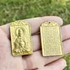 Joia de liga estilo étnico chinês, pingente de Guanyin para homens e mulheres, ornamento para pendurar, acessório, decoração, atacado