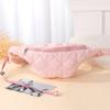 Nueva Bolsa de Pecho Plegada con Bordado Rombo Cute para Mujer, Bolso Cruzado, Diseño de Nicho, Mini Bolsa Plegada tipo Bollo Burbuja