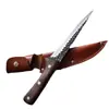 Cuchillo de deshuesar ala de pollo forjado al por mayor cuchillo de corte de cerdo forjado a mano cuchillo especial de deshuesar cuchillo de corte de carne cuchillo de venta de carne