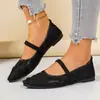 Zapatos Mary Jane de Encaje Modernos y Elegantes 2026 Nuevo Llegado de Verano Alta Gama Elegancia Francesa Zapatos Planos Individuales Florales para Mujer