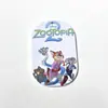 Pingente de Cartão Zootopia Gravado Frente e Verso DIY Pingente para Joia Artesanal Pingente para Corrente de Celular Materiais