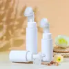 Garrafa de Espuma para Higienizador de Mãos de Plástico para Pet 200-350ml Branca Tipo Pump Garrafa de Limpador Facial Garrafa de Espuma Limpadora