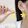 Pendientes de Estrella de Mar Dopamina Estilo Resort Junto al Mar para Mujer, Modernos y Versátiles, Diseño Único, Pendientes Hermosos y de Alta Gama