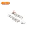 Bisagra superior e inferior de puerta de madera con eje giratorio de 360 grados de acero inoxidable, posicionamiento de bisagra mundial, bisagra central giratoria de puerta oculta invisible
