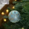 Bola de Espuma Colorida 8cm Transfronteiriça Enfeites de Natal Pingente para Árvore de Natal Layout Criativo Decoração Ins Venda por Atacado