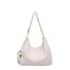 Bolsa Plissada de Design de Nicho Transfronteiriça para Mulheres 2026 Nova Tendência Bolsa Transversal Casual Japonesa e Coreana Versátil Bolsa de Nylon Formato Dumpling