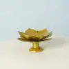 Temu Nuevo Producto Transfronterizo Candelabro de Metal de Loto Templo de los Deseos Artesanía de Hierro Decoración del Hogar Ornamentos para Hotel B&B