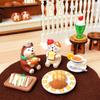 Mercearia japonesa ZAKKA comida jogar INS pão assar cafeteria decoração adereços de tiro resina em miniatura pequenos ornamentos