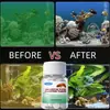 Tabletas Purificadoras de Agua para Acuario KineShineX aclaran y purifican la calidad del agua, eliminan olores y olores a pescado, y purifican el agua en acuarios y estanques de peces