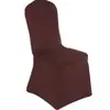 Venda quente atacado multi-cor universal para hotel, casamento, banquete, venue, capa de cadeira elástica de seda de leite
