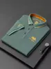 Camiseta Popular de Manga Corta Transfronteriza para Hombre Verano Nuevo Producto Hombres Jóvenes y de Mediana Edad Camisa Polo de Color Sólido Bordada Camiseta Casual Tendencia