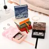 Estilo Nacional Caja Transparente de Película de PE Colgante Caja de Empaque para Pulsera Joyería Caja para Anillo Pulsera Venta al por Mayor Logo Impreso