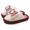 Nuevas Pantuflas de Algodón Cálido para Interiores para Mujer Otoño Invierno Cubre Cabeza Casual Lindas Originales Hello Kitty Antideslizantes Zapatos Postparto
