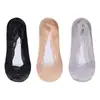Calcetines de encaje para mujer para primavera y verano, con suela de silicona antideslizante, diseño de flor de ciruelo, talla única, calcetines finos invisibles de corte bajo