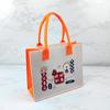 Bolsa de feltro criativa Persimmon Ruyi, bolsa simples de feltro para combinar, desenho animado, presente fofo de feltro que acompanha