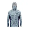 Ropa de Pesca de Manga Larga Transpirable con Protección Solar Camiseta Camuflaje Estampado de Verano Ropa de Pesca Transfronteriza