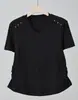 Nueva camiseta de verano de algodón puro para mujer, corte slim, con diseño plisado, estilo corto, top básico, camiseta de manga corta con cuello en V
