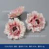 Flor Artificial Rosa Flor de Seda Ópera Formatura Chapéu de Bacharel Decoração DIY Saco de Material Artesanal Saco de Dor Arranjo de Flores