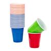 Copo descartável flor trombeta quatro cores copo pp copo plástico vermelho brinquedo de jogo para jardim de infância festa beerpong