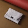 Cartera Pequeña para Mujer Corta 2023 Nueva Vintage Cuero Esmerilado Diseño Nicho Monedero Tarjetero Todo en Uno Cartera Pequeña