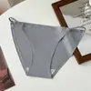 Ropa interior sin costuras de nuevo estilo, simple y antibacteriana 7A para niñas, de algodón puro, parte inferior de cintura baja, cómoda, suave y amigable con la piel, calzones para niñas