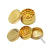 Starbus Moedor de Cigarros de Metal em Liga de Zinco Mais Vendido Três Camadas 40mm Moedor de Cigarros de Metal Moedor de Cigarros