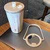 Taza de vacío tyeso cuerda portátil de silicona 8848 cuerda de elevación para exteriores portátil con asa de silicona tapa de taza taza con venta al por mayor