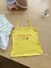 Camiseta Regata com Estampa de Letras Spicy Girl Feminina de Verão Camada Interna Roupa Externa Emagrecedora Sexy Top Curto Spicy Girl Feminino
