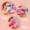 Clipes Pequenos de Gatinho com Orelhas de Desenho Animado Sanrio para Crianças, Presilha Fofa para Cabelo de Bebê, Presilha para Franja, Acessórios de Cabelo Venda por Atacado