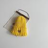 Chapéu Infantil Estilo Outono e Inverno Desenho Animado Cor Pura Chapéu de Lã para Meninos e Meninas Bebê Quente Chapéu Tricotado 2023 Atacado Doce