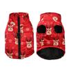 Ropa Navideña para Mascotas, Ropa de Algodón para Perros de Otoño e Invierno, Gorros Navideños, Chaquetas con Estampado de Alce, Trajes de Esquí tipo Teddy para Perros Pequeños y Medianos